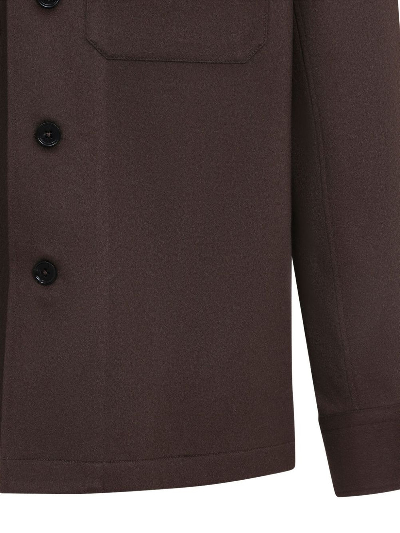 double-pocket cashmere shirt jacket 3