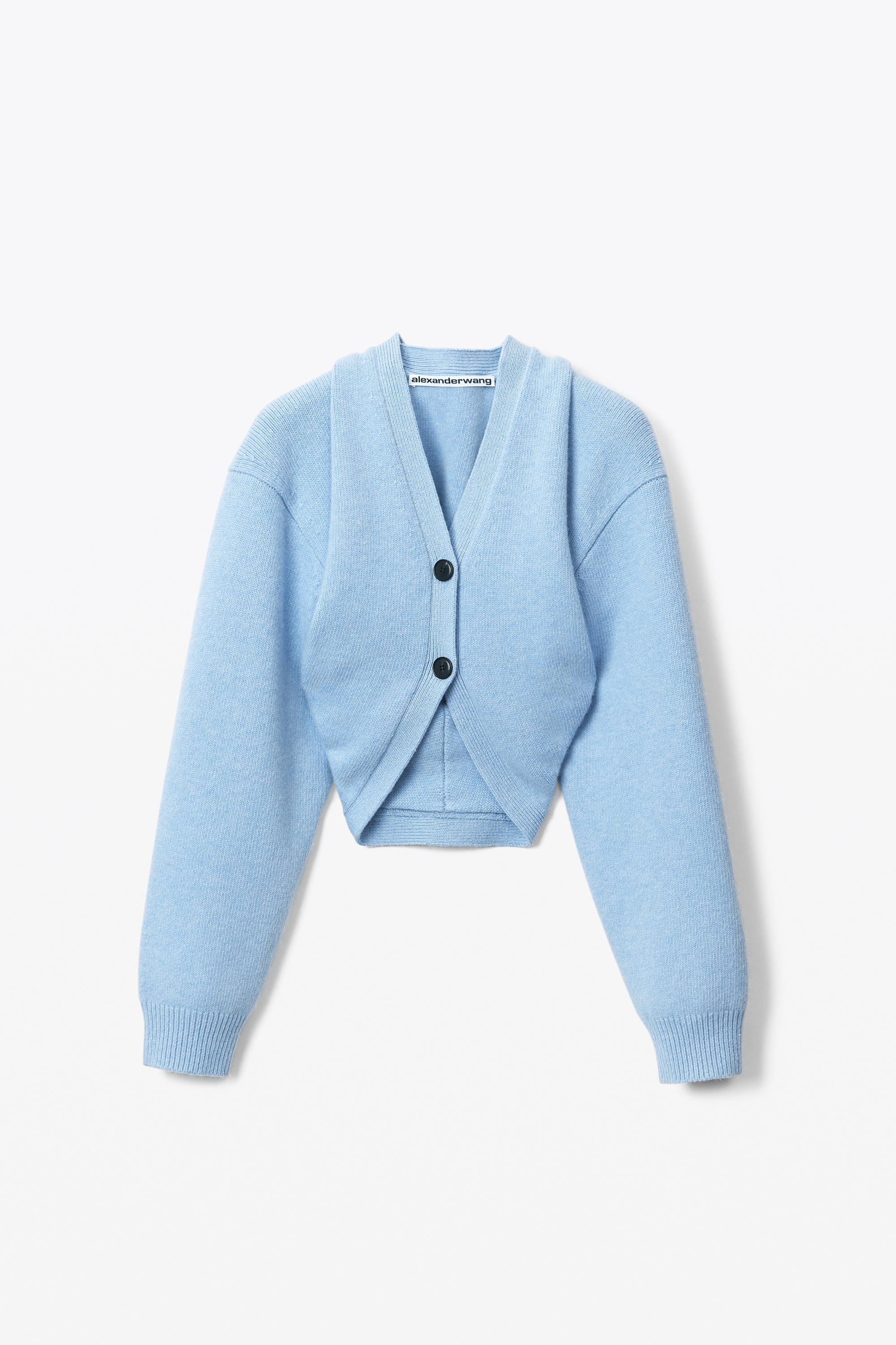 BACK KNOT CARDIGAN IN CASHMERE WOOL - 1