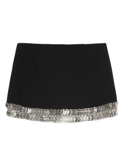 PINKO Eliot crepe mini skirt outlook