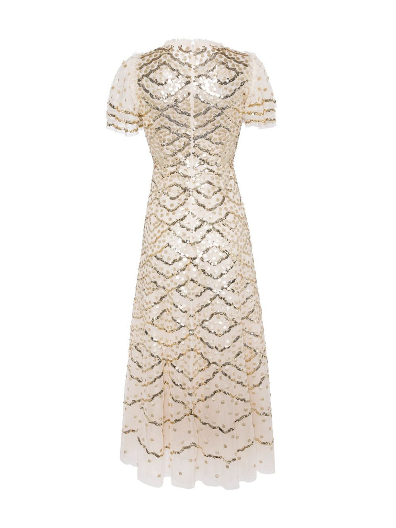 Needle & Thread Deco Dot Gloss maxi Dress outlook