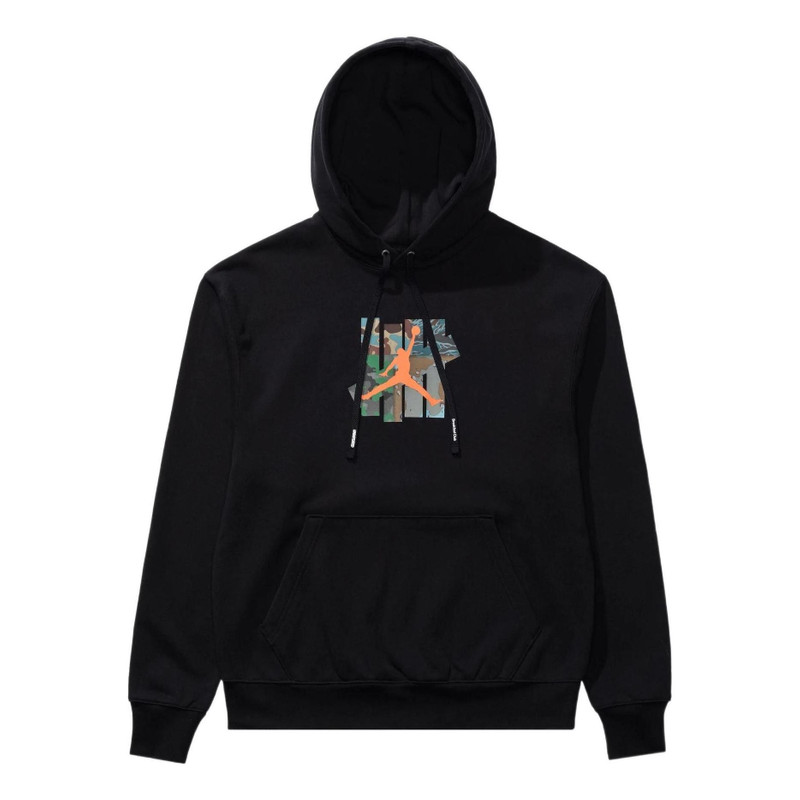 Air Jordan x UNDEFEATED Long Sleeves Hoodie 'Black' DX4299-010 - 1