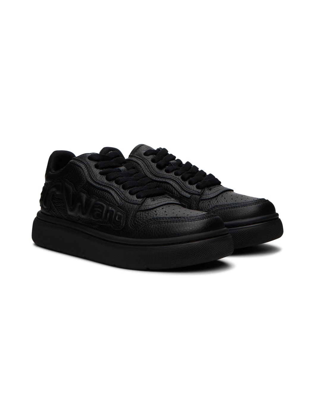 Black Puff Sneakers - 4