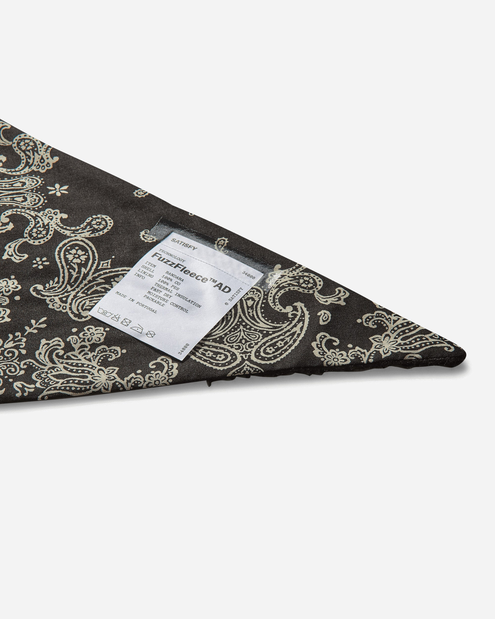 FuzzFleece AD Bandana Black - 4