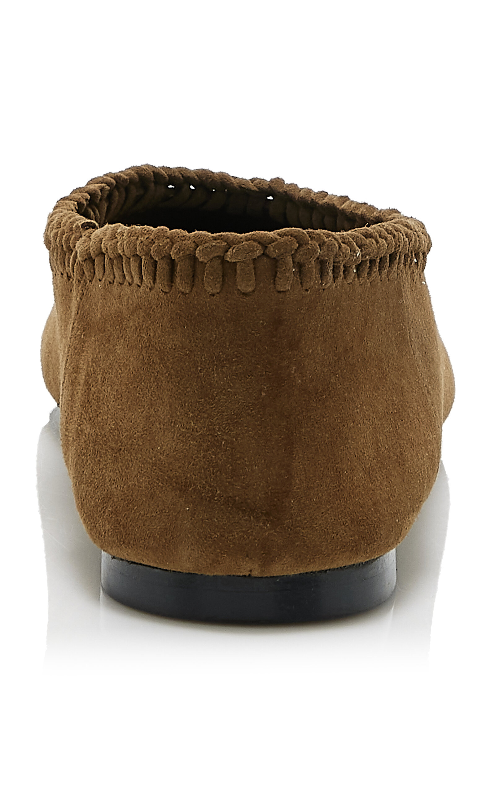 Park Suede Ballet Flats olive - 5