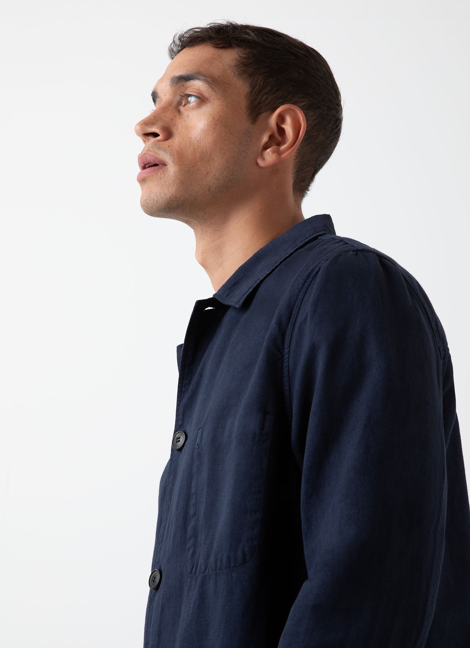 Cotton Linen Twin Pocket Jacket - 5