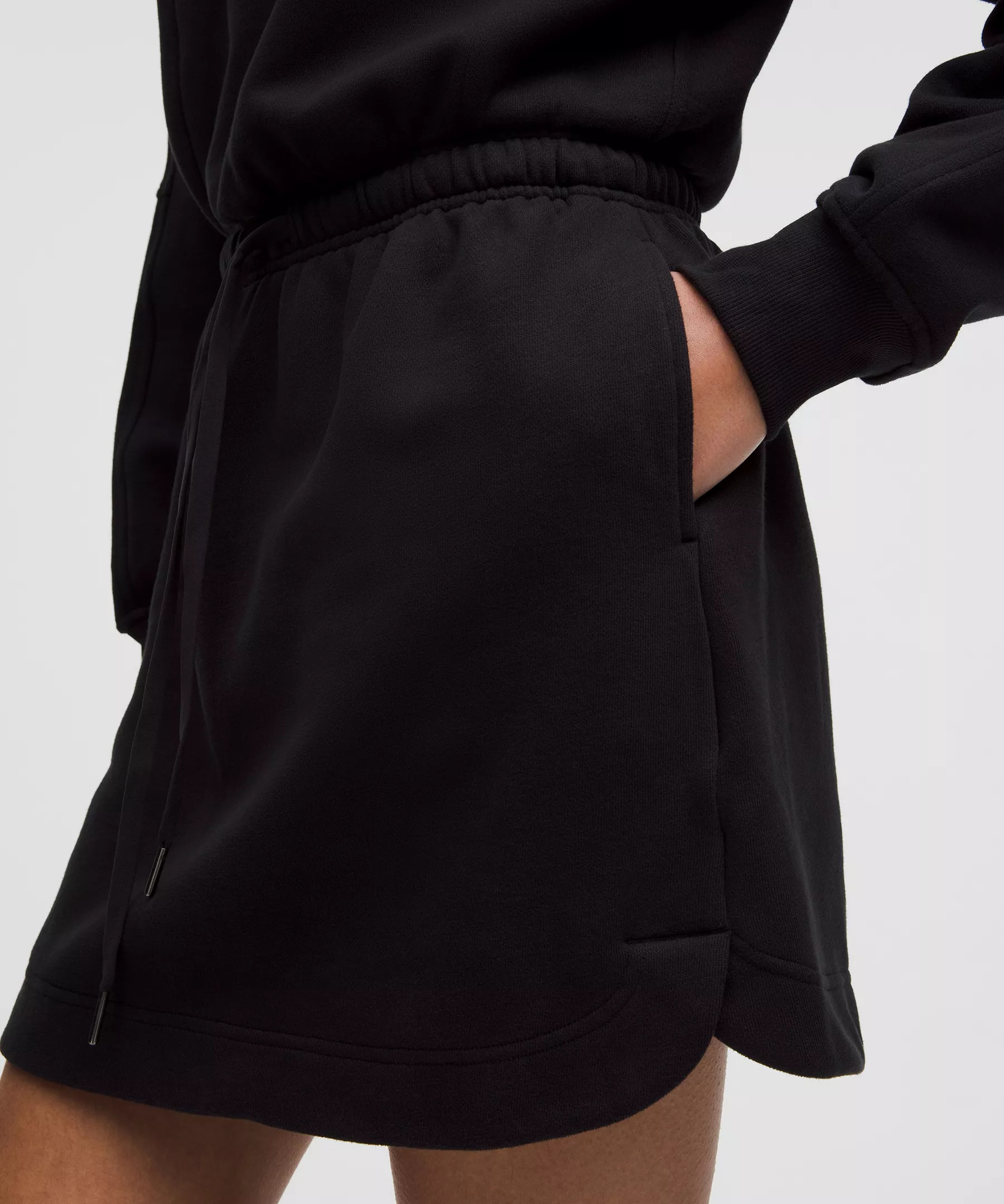 Scuba Cinch-Waist Mini Dress - 5