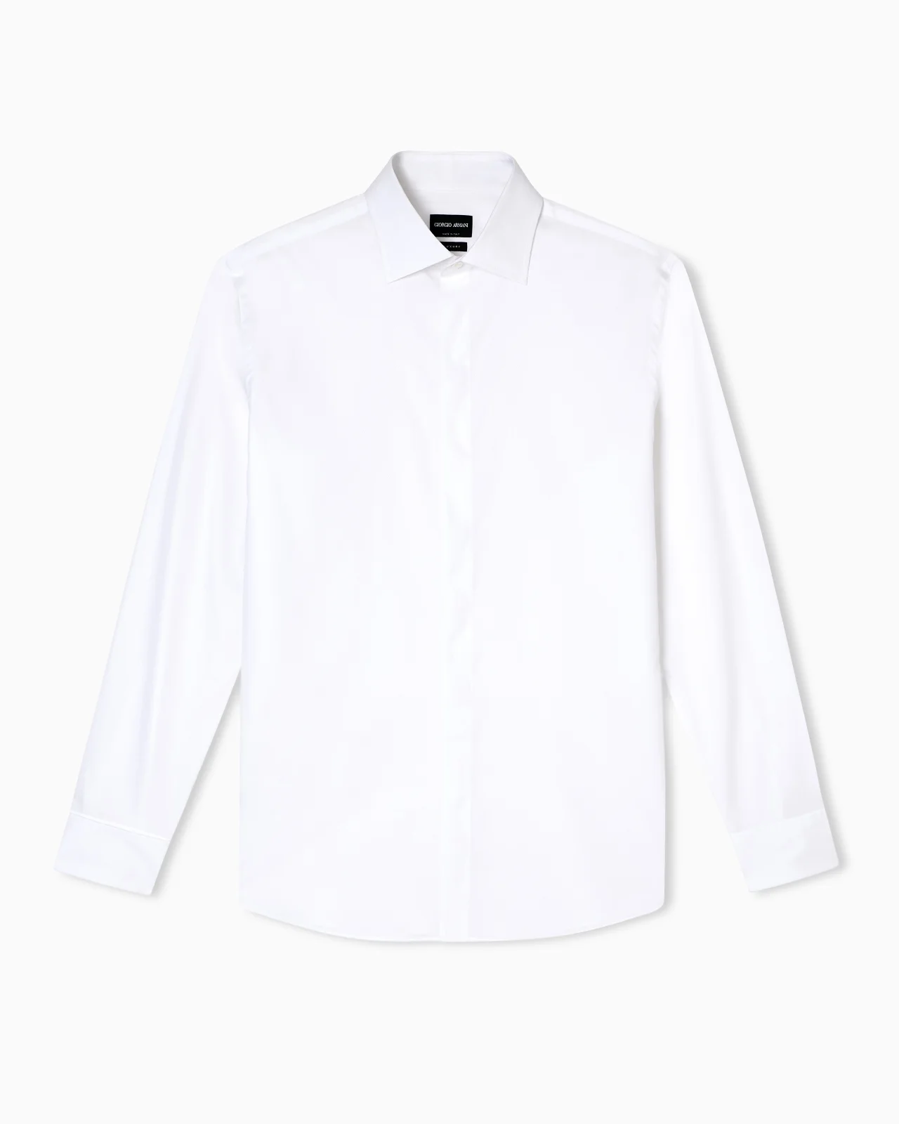 REGULAR-FIT LUXURY COTTON SHIRT - 1