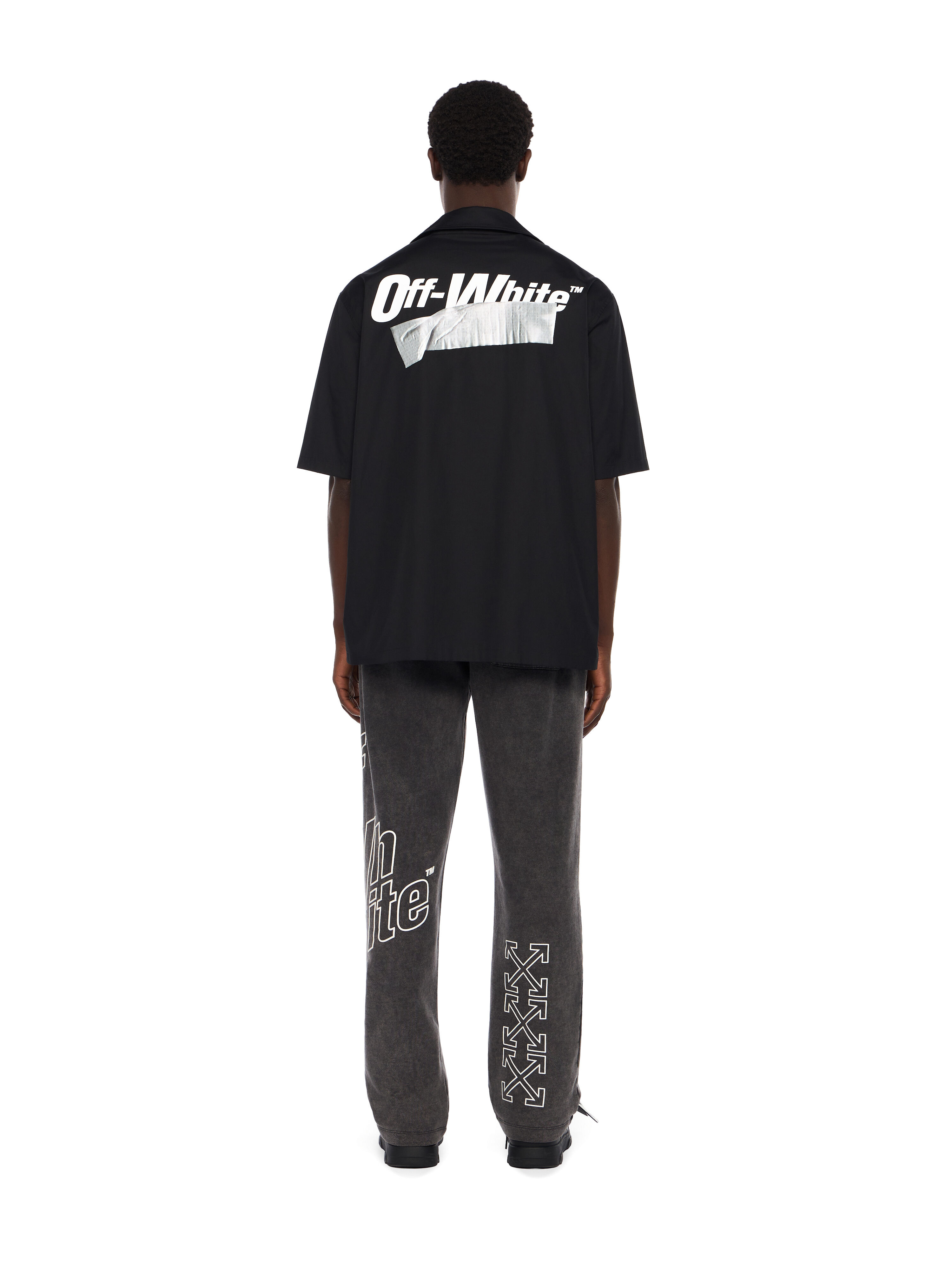 Tape Logo Bowling Shirt - 4