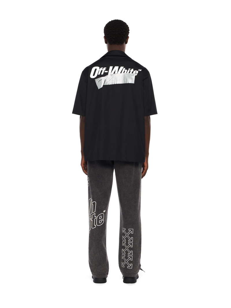 Tape Logo Bowling Shirt 4