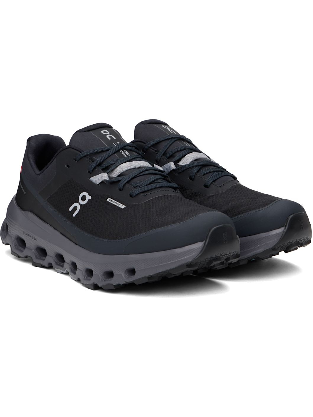 Black Cloudvista 2 Waterproof Sneakers - 4