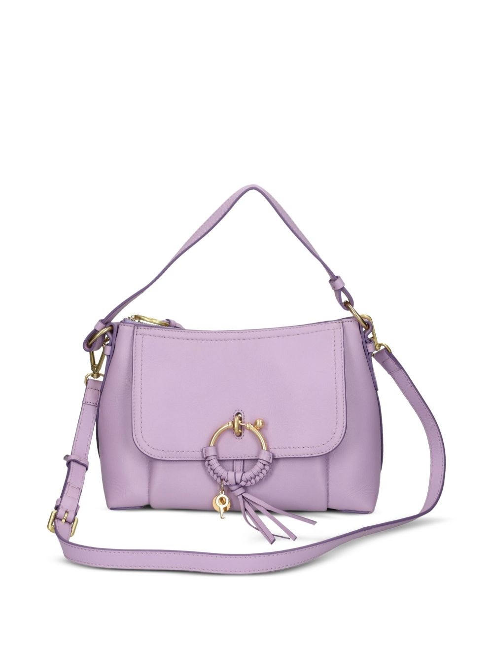 small Joan tassel-embellished leather shoulder bag - 3
