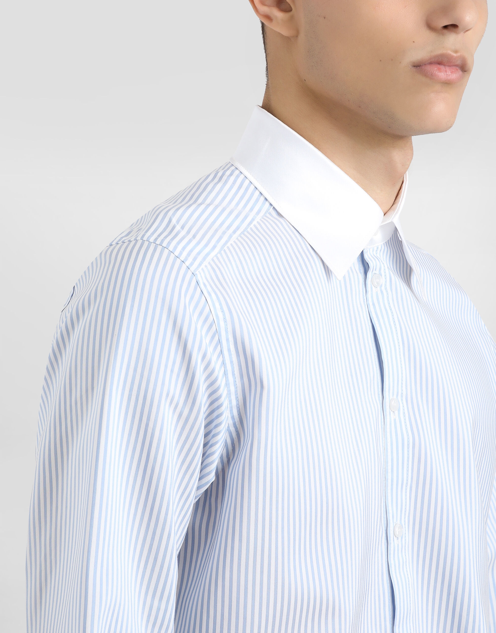 Striped cotton shirt - 5