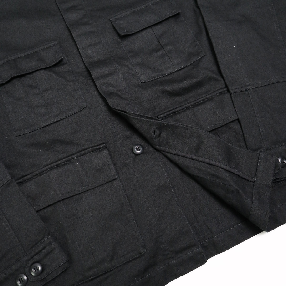 BDU Jacket Black Back Satin - 5