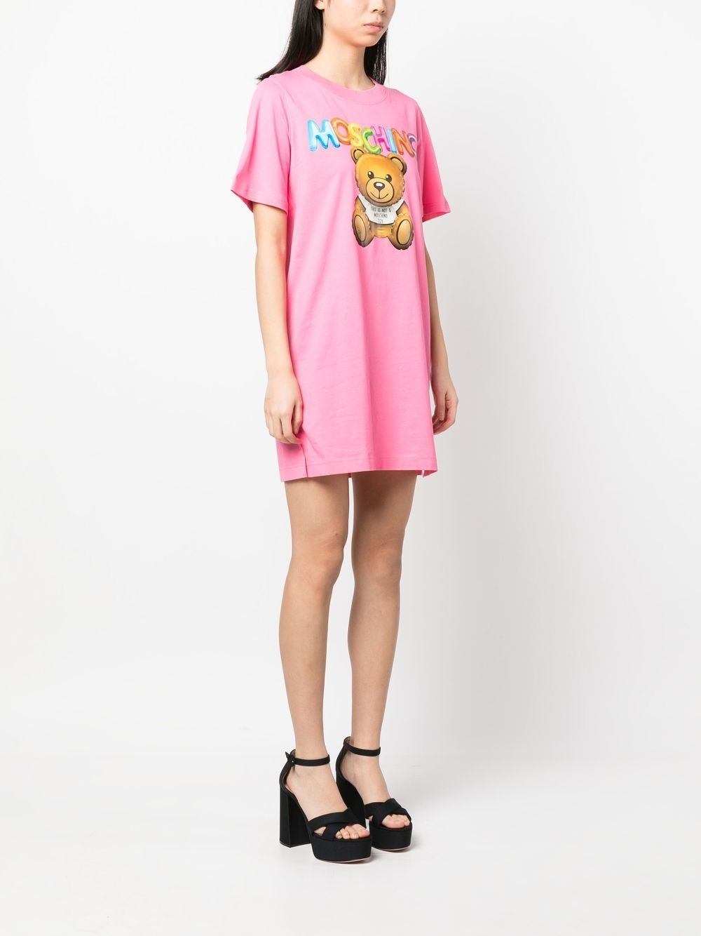 Moschino Teddy Bear motif T-shirt dress | REVERSIBLE