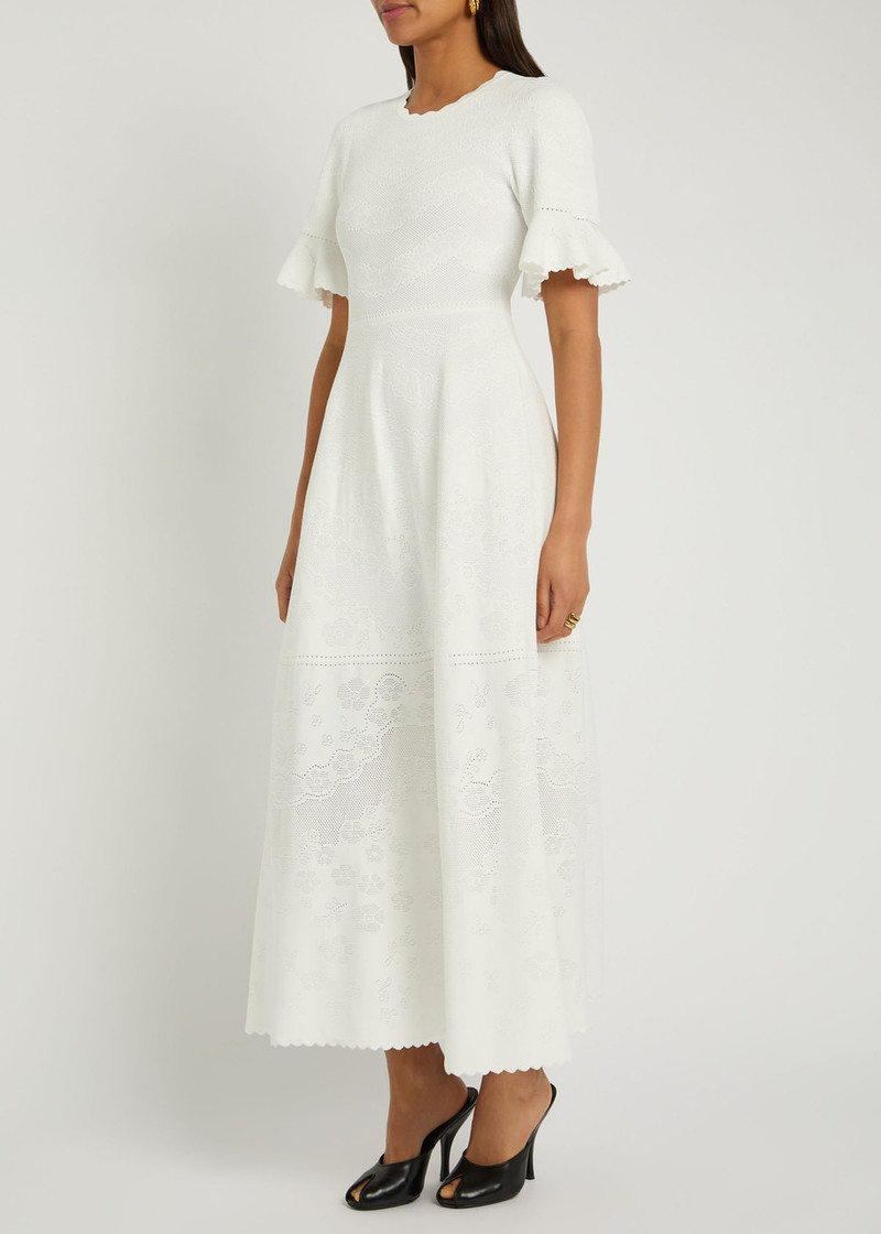 Needle & Thread Needle & Thread Scalloped Pointelle-knit Gown outlook