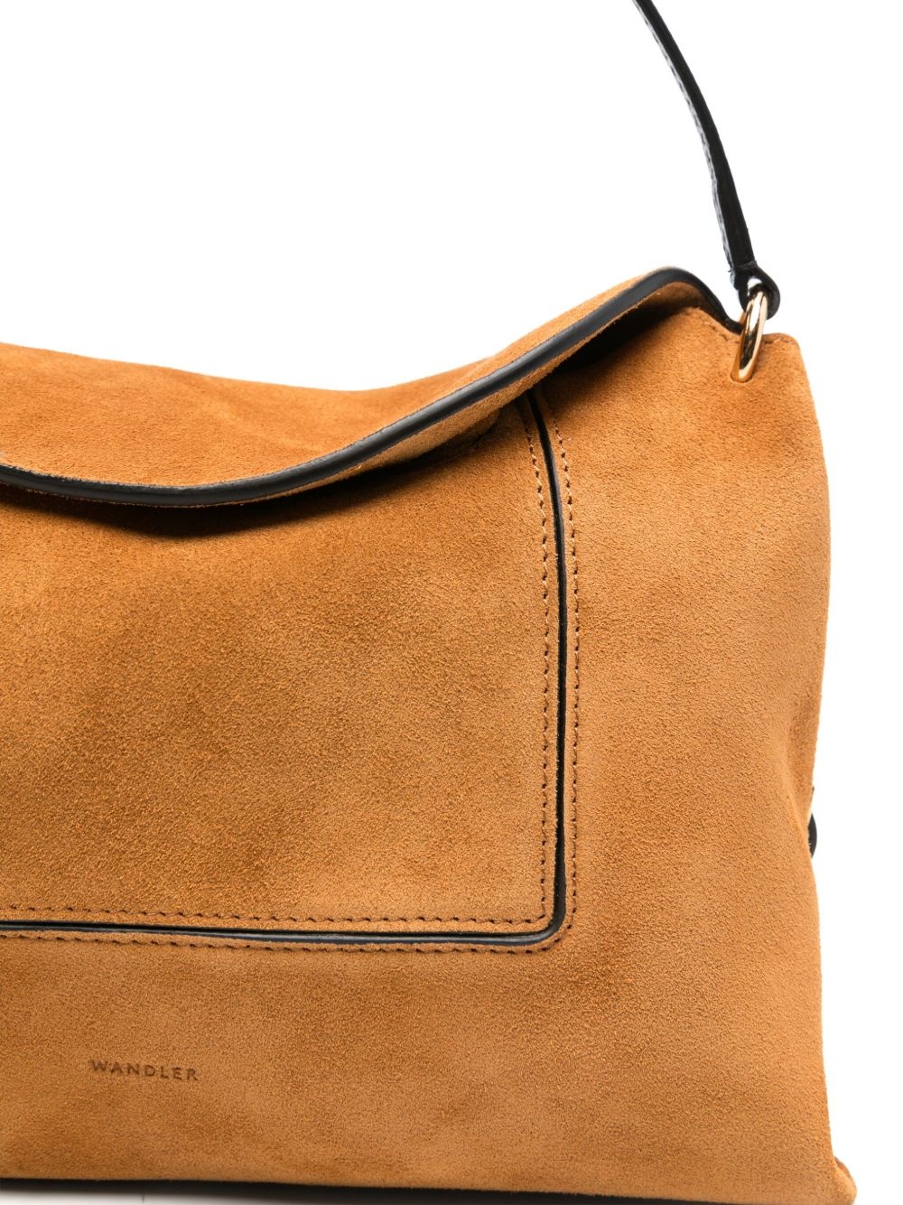 suede shoulder bag - 4