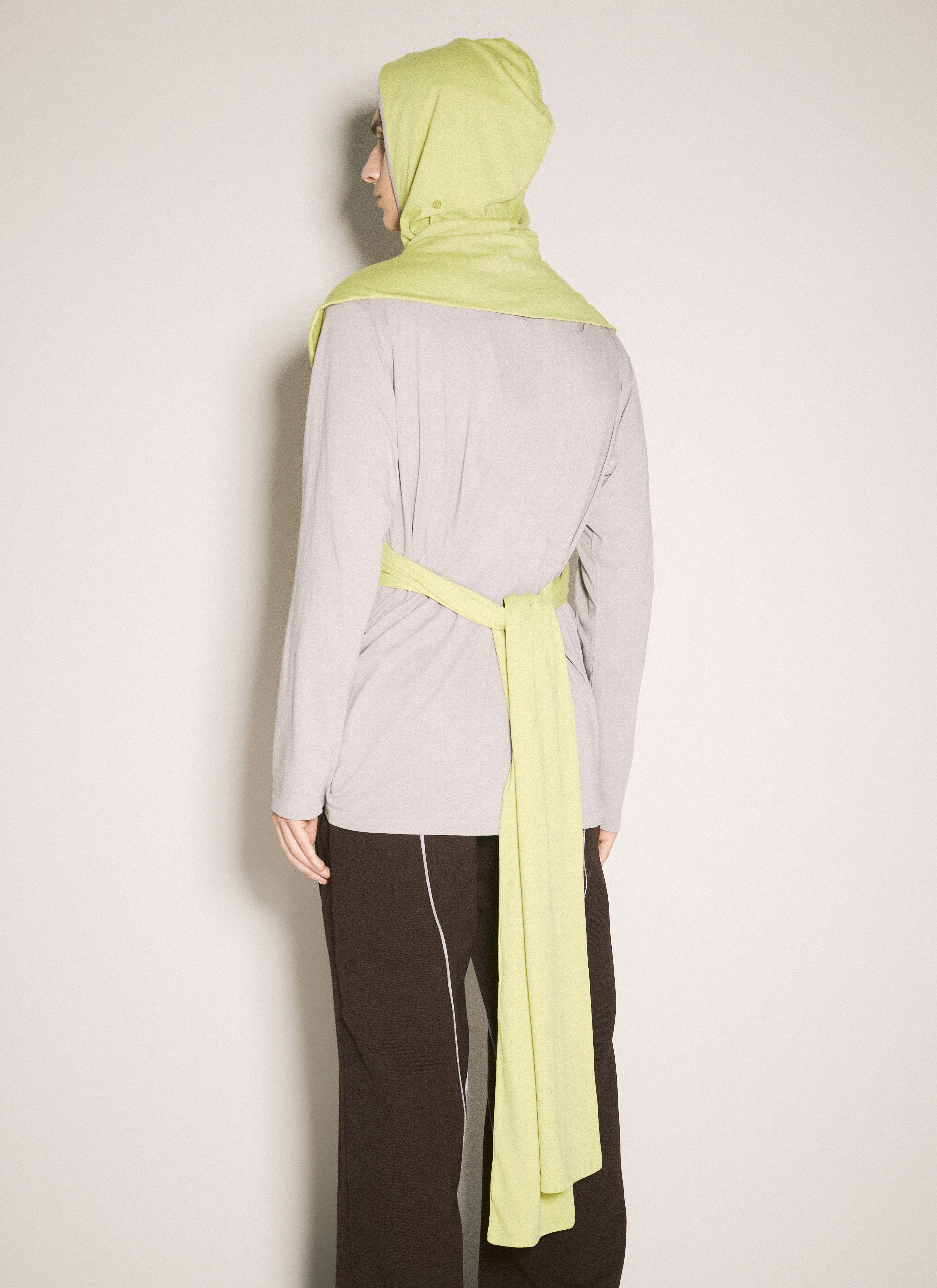 Kiko Kostadinov Ohne Hooded Scarf | REVERSIBLE
