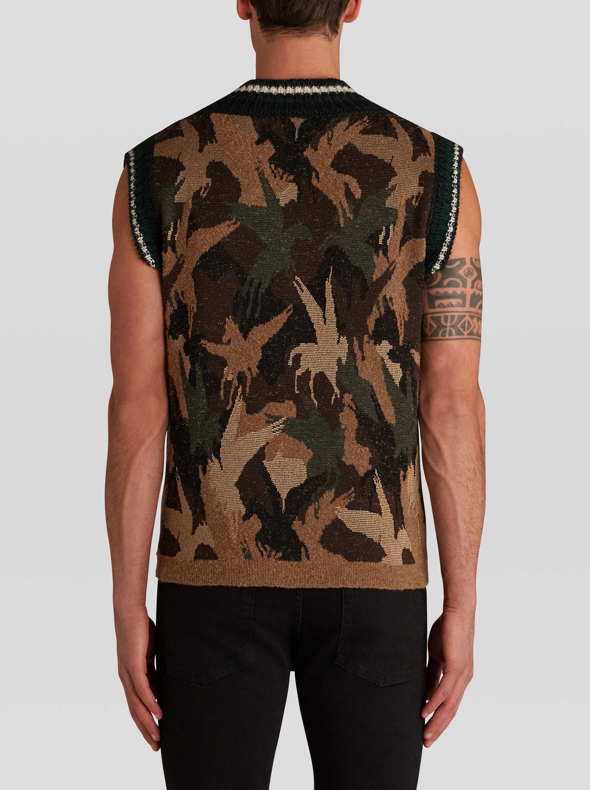 PEGASO PEGAFLYING JACQUARD WAISTCOAT - 4