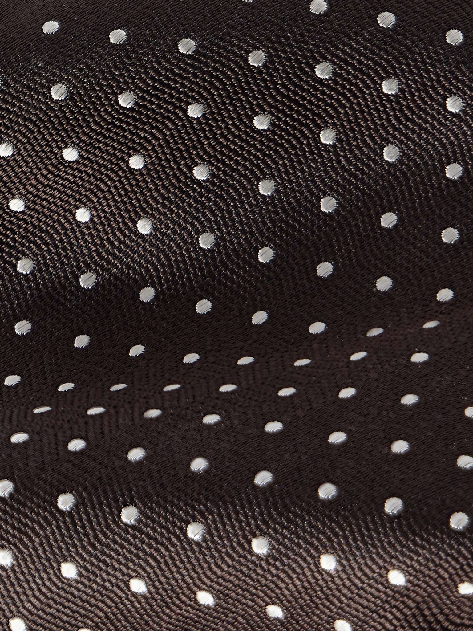 8cm Polka-Dot Silk Tie - 3