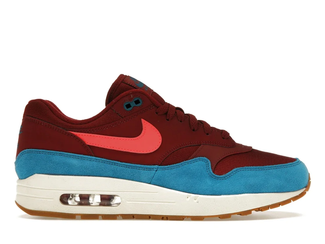 Nike Air Max 1 Team Red Green Abyss - 1