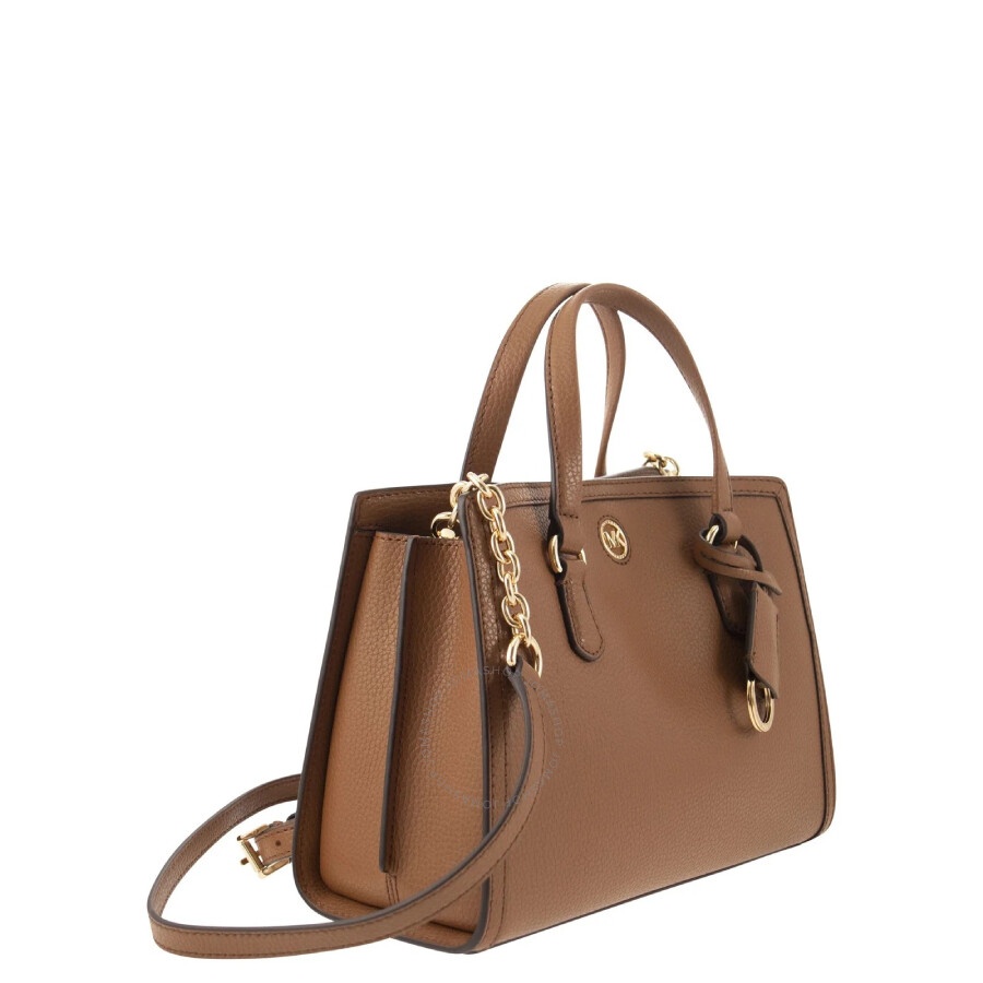 Michael Kors - Michael Kors Small Chantal Leather Messenger Bag - 3