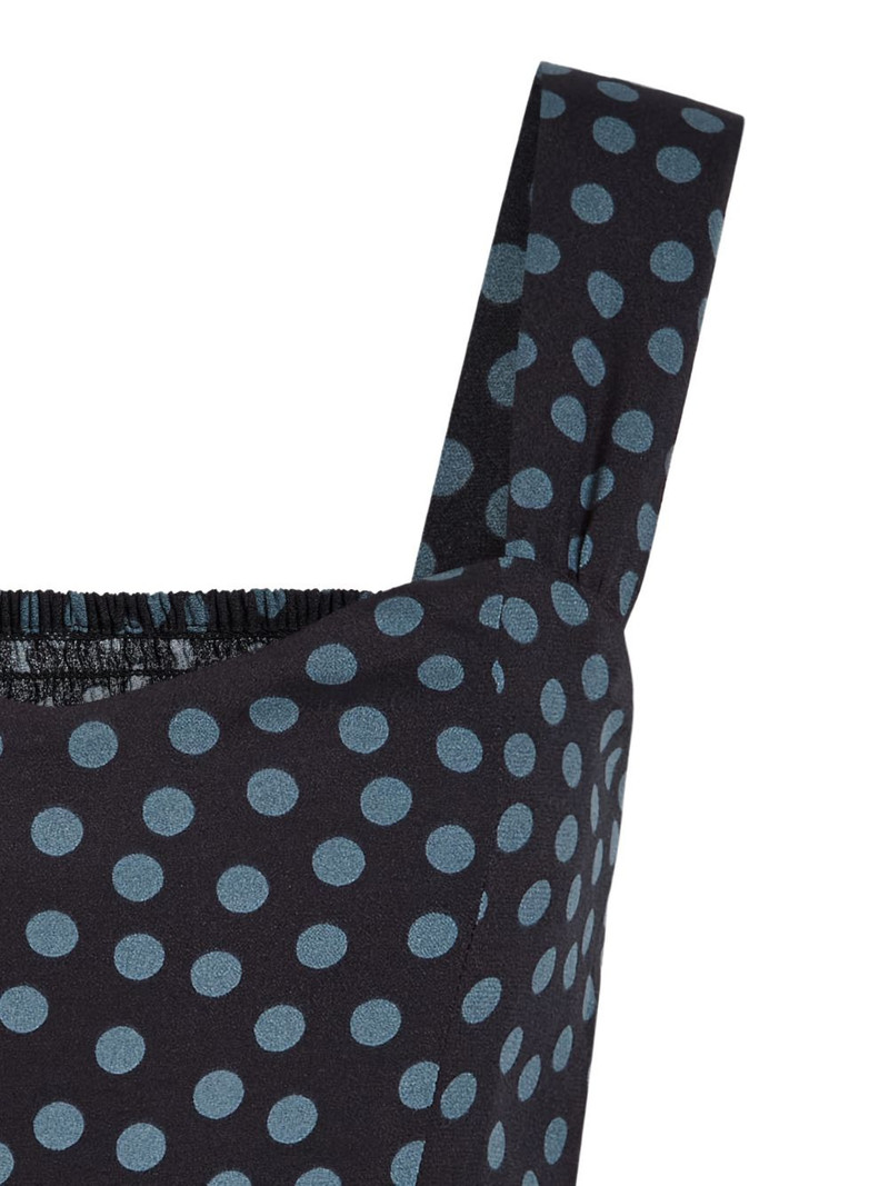 Reformation Hester polka dot strap top outlook