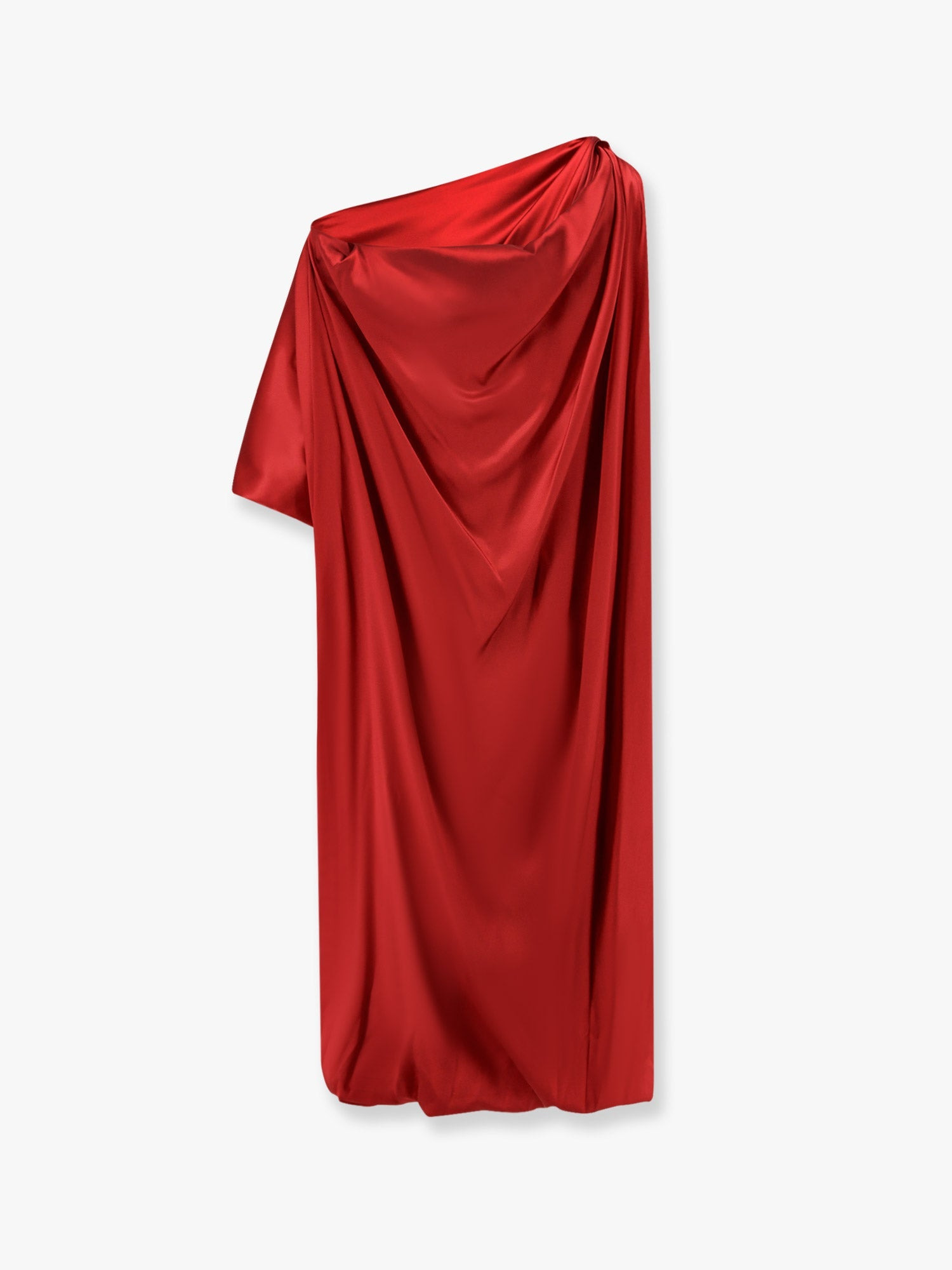 Dalant Silk Dress With Lateral Knot - 7