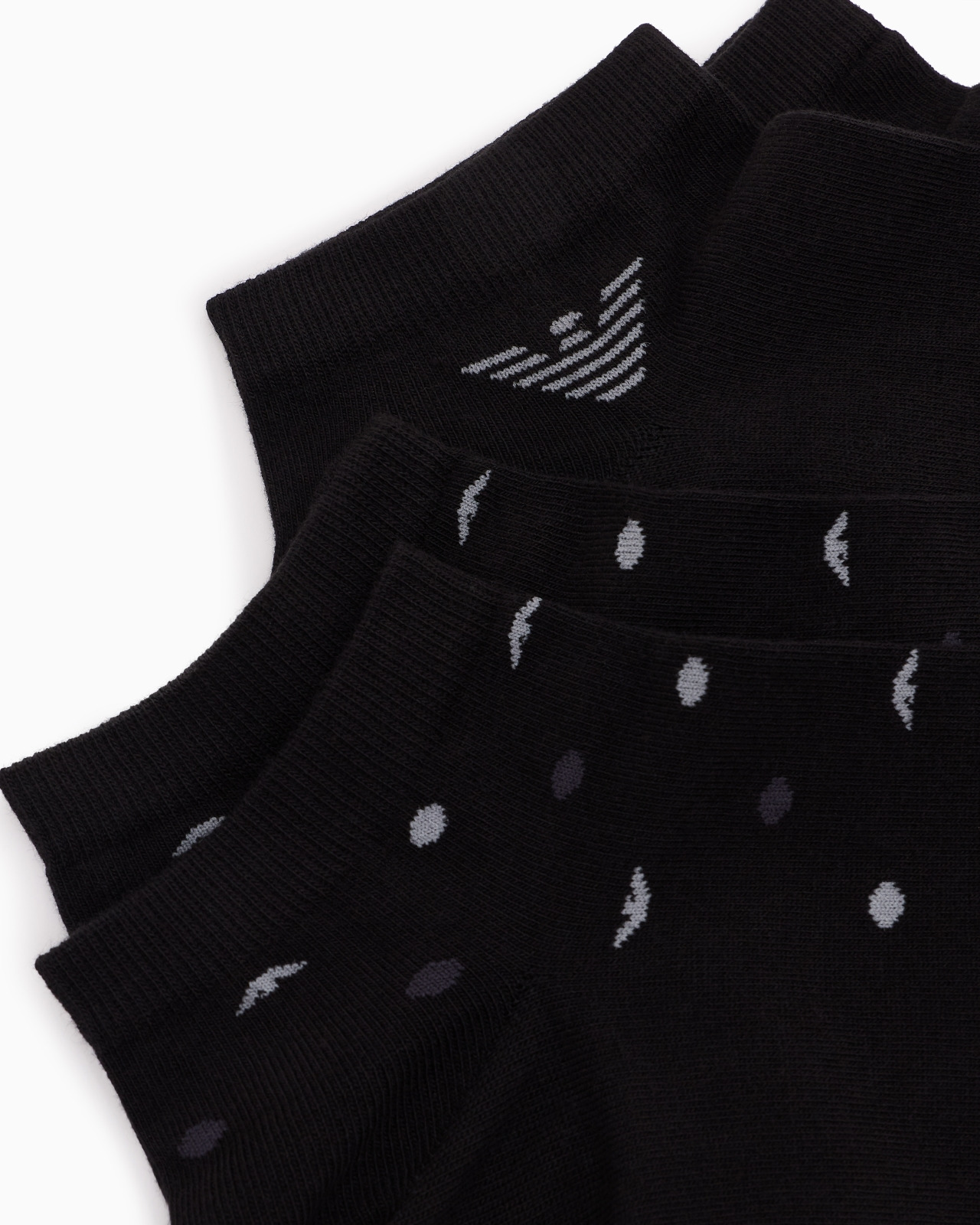 TWO-PACK OF ALL-OVER EAGLE ANKLE SOCKS - 2