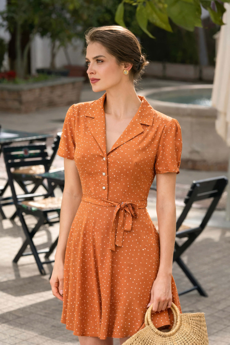 Gaâla Belle Polka-Dot Dress outlook