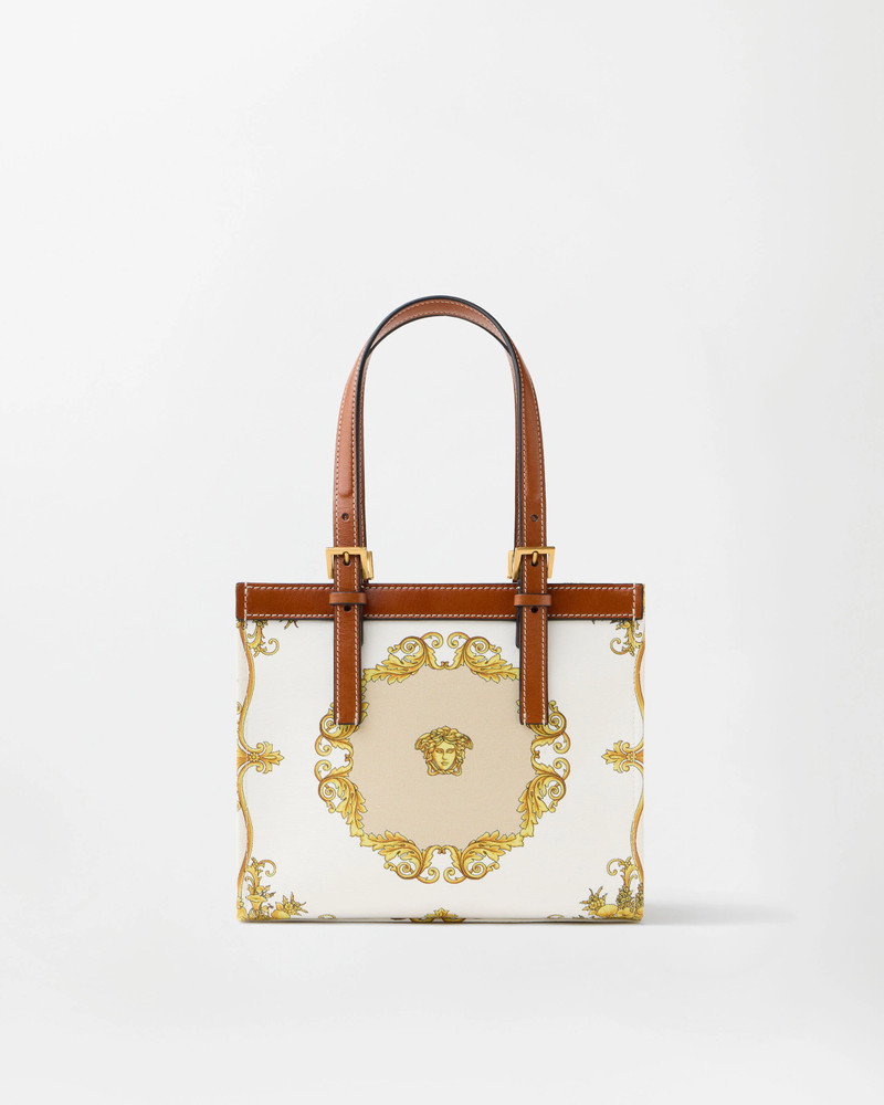 Rivière Printed Mini Canvas Tote 5