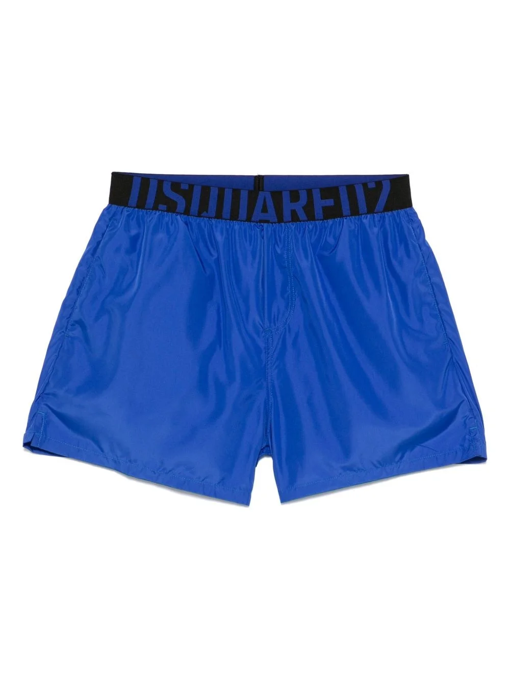 logo-waistband swim shorts - 1
