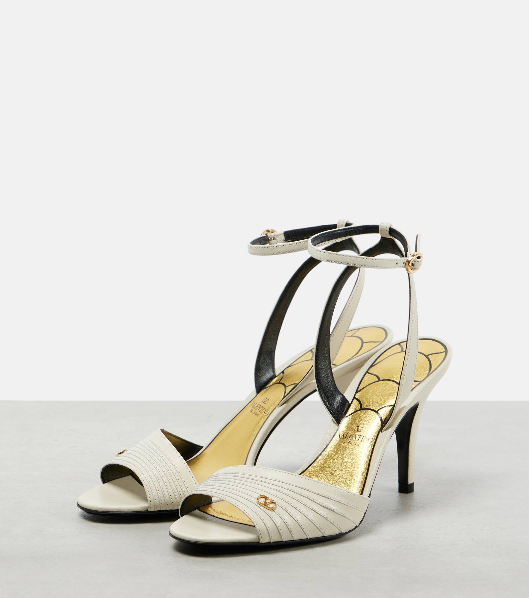 Ladycrush 85 leather sandals - 4
