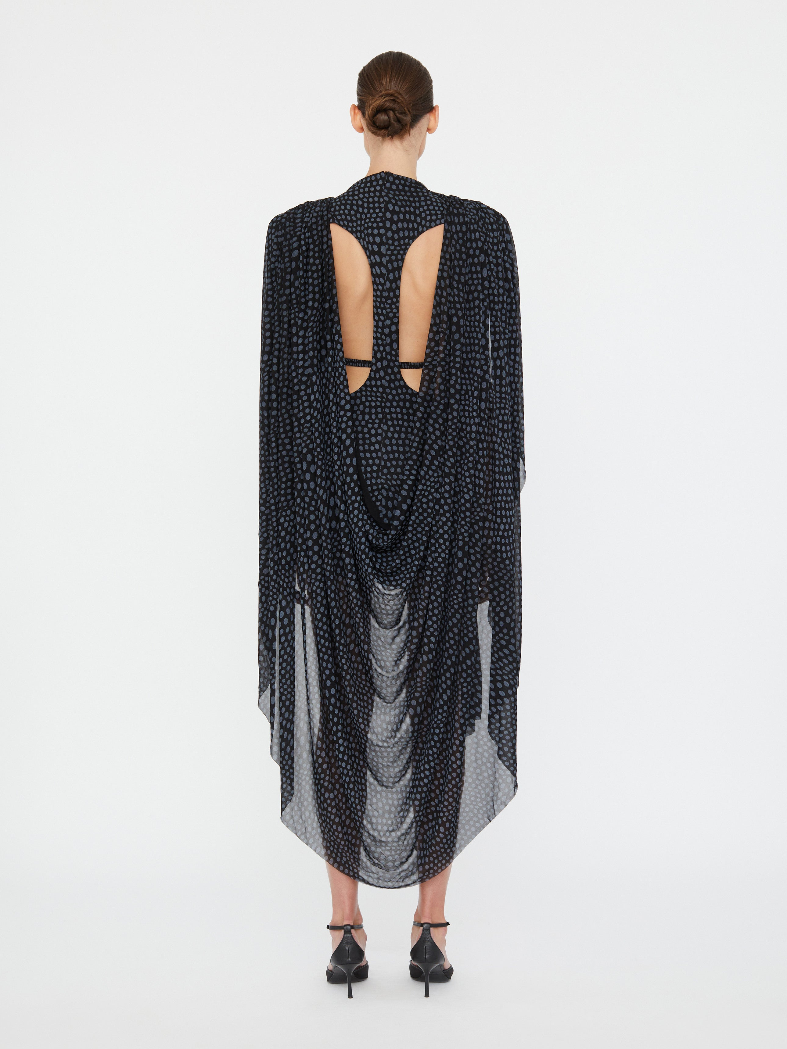 Torrent Draped Mini Dress - 4
