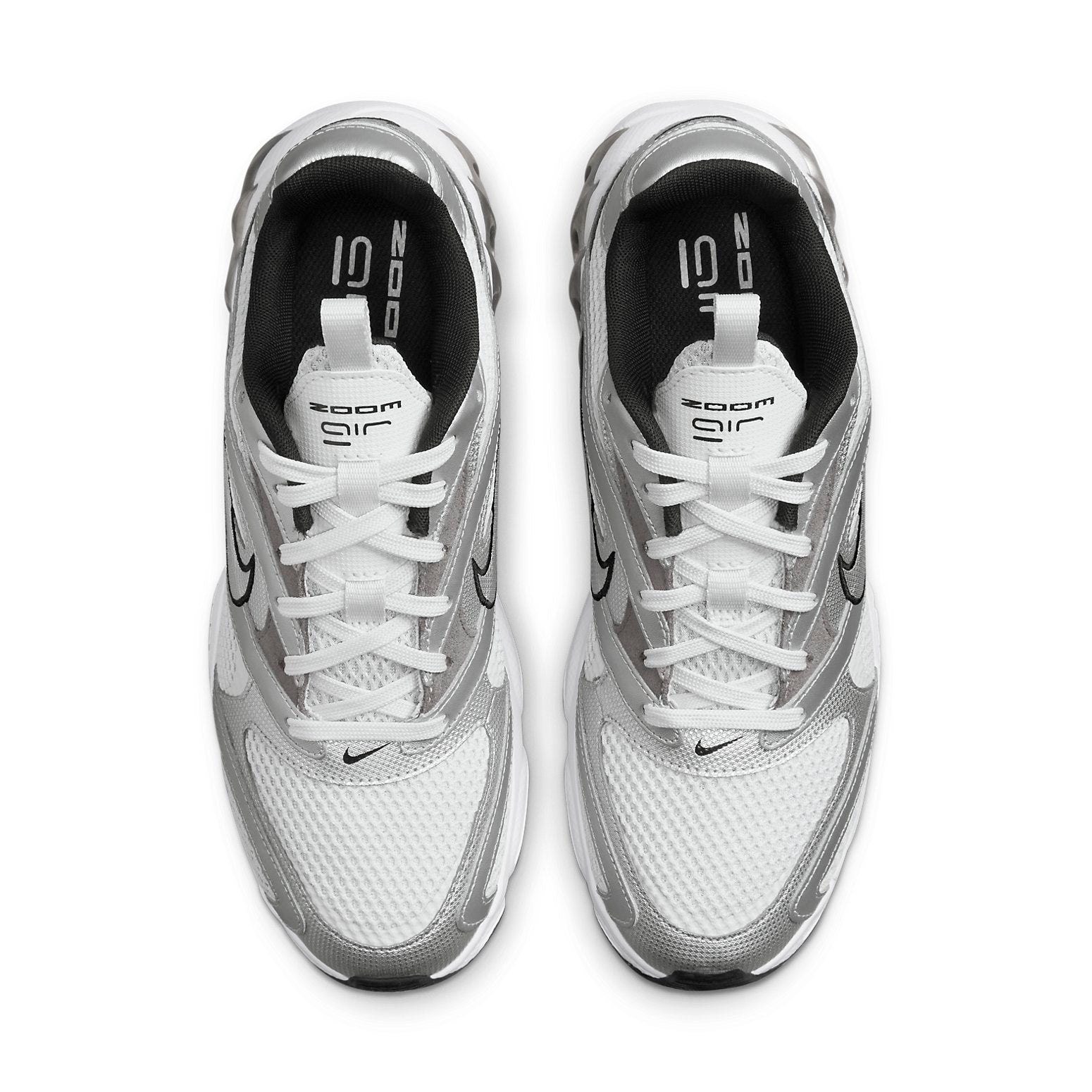 (WMNS) Nike Zoom Air Fire Low-Top White/Silver DR7852-001 - 4