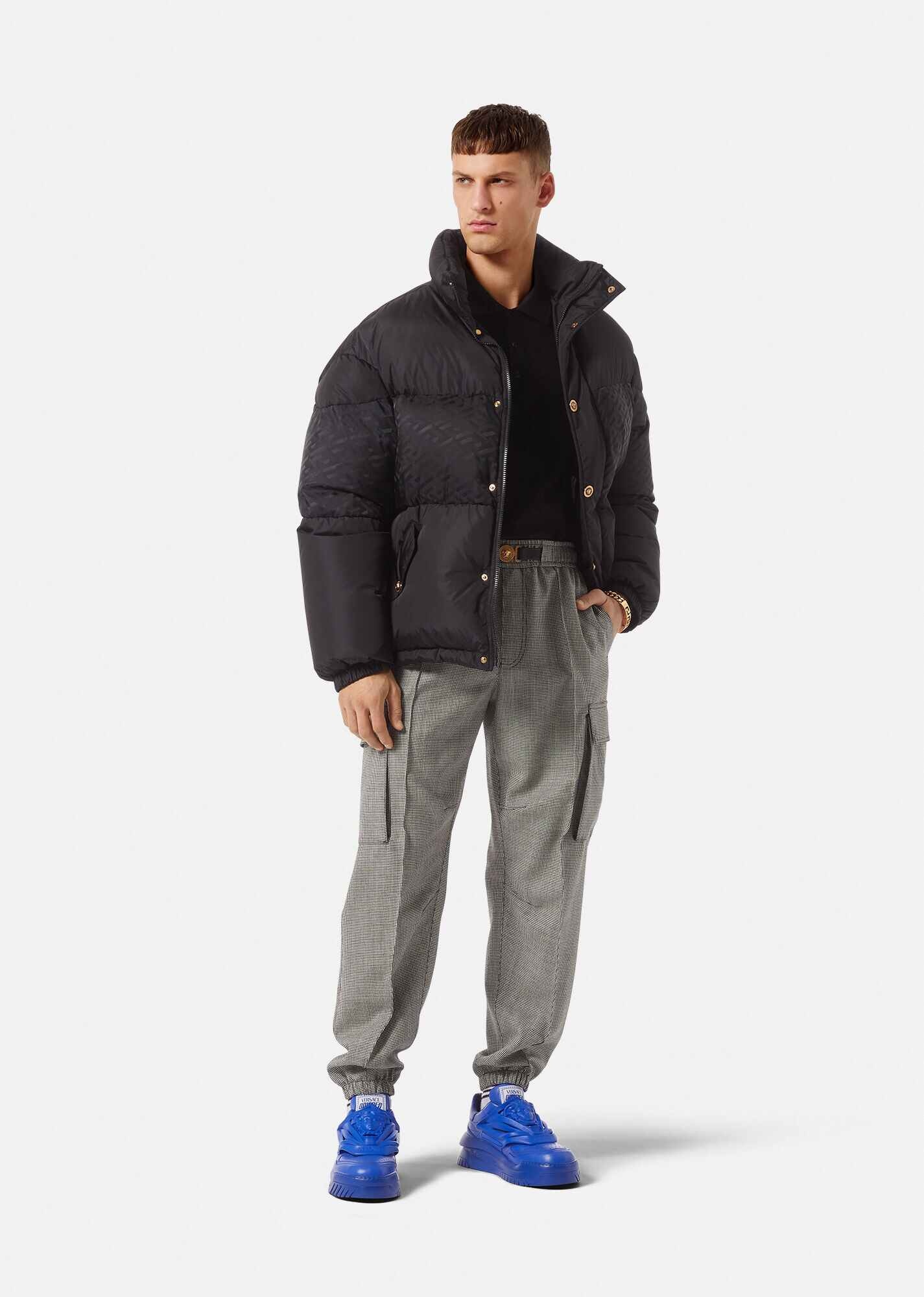 Medusa Checked Cargo Pants - 2