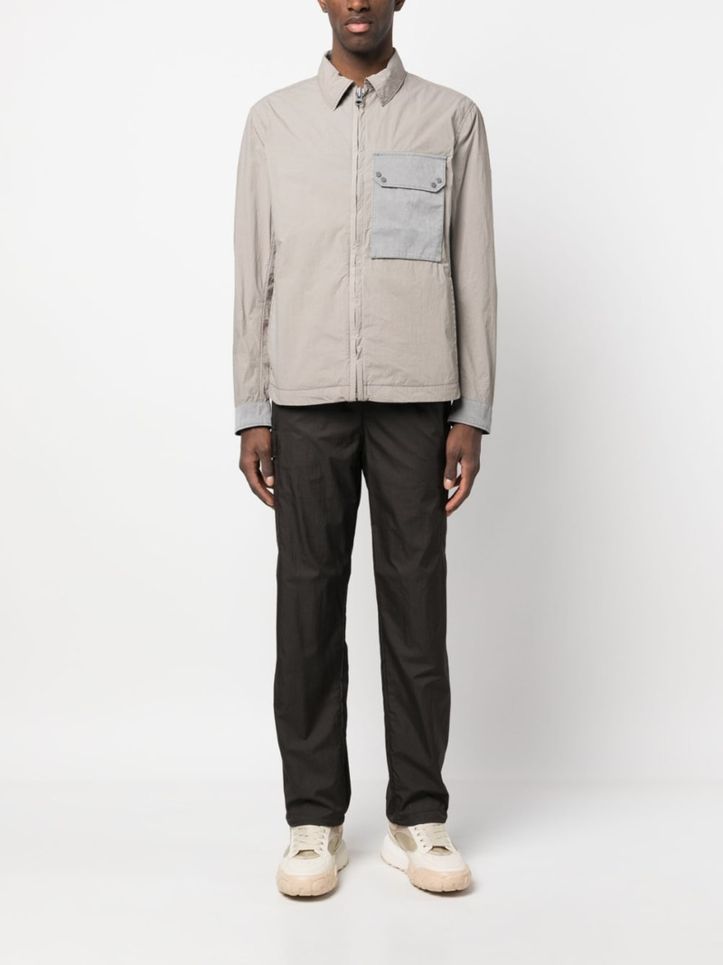 Ten C zip-up shirt jacket outlook