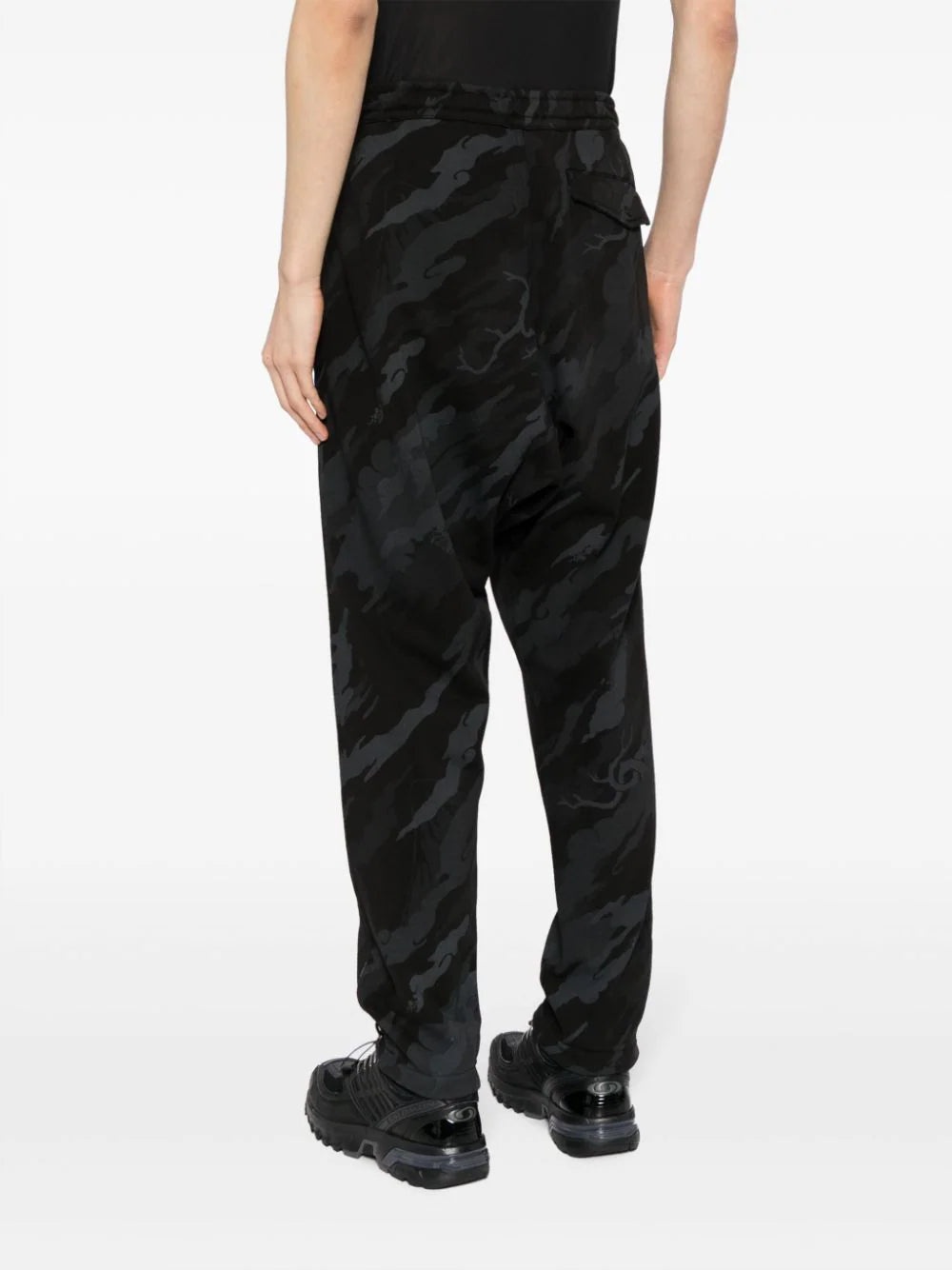 4519 CAMO SHINOBI ORGANIC COTTON TRACK TROUSERS - 4