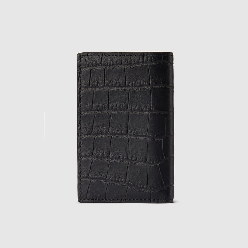 Crocodile card case 4