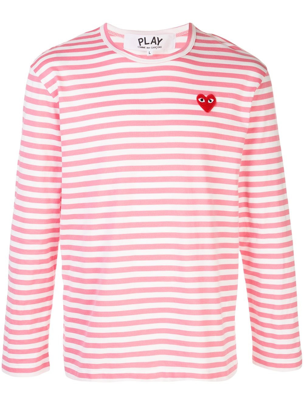 STRIPED LOGO T-SHIRT - 1