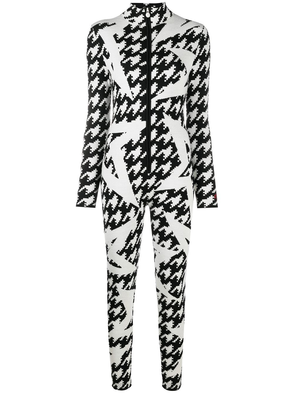 star motif knitted jumpsuit - 1