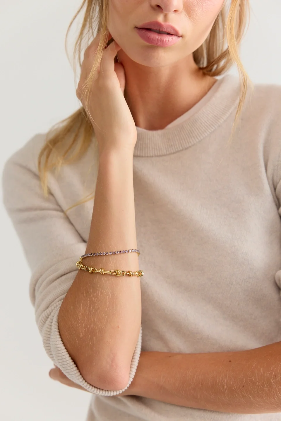 Fallon Tennis Bracelet - 1