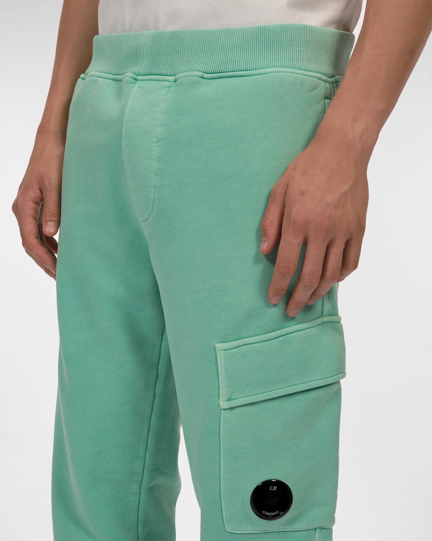 Brushed & Emerized Diagonal Fleece Track Pants - 7