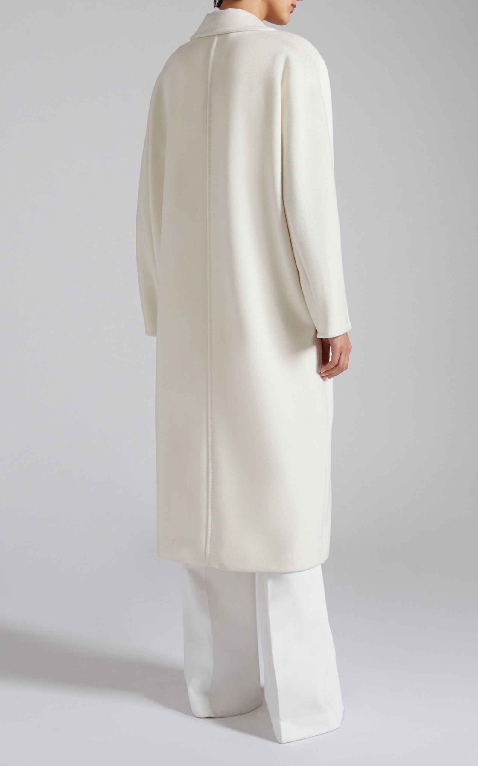 Icon Wool-Cashmere Coat white - 7