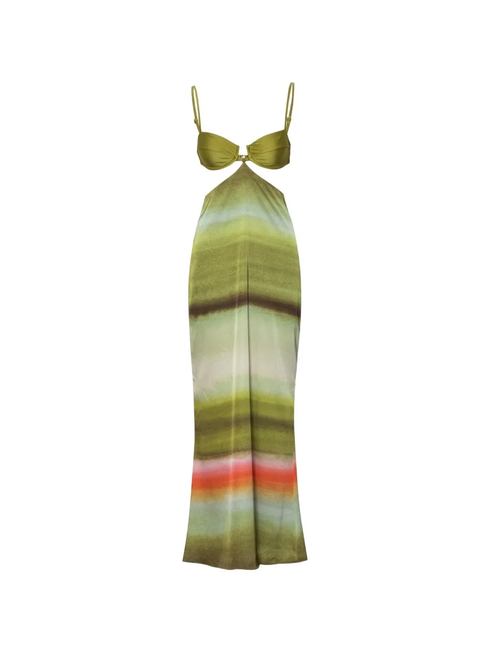 Kalina open-back cutout-design dress - 1