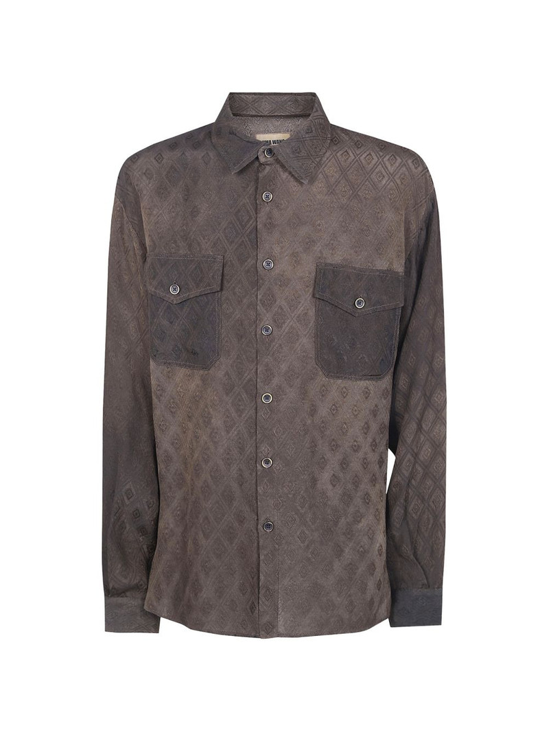 buttoned diamond shirt 1