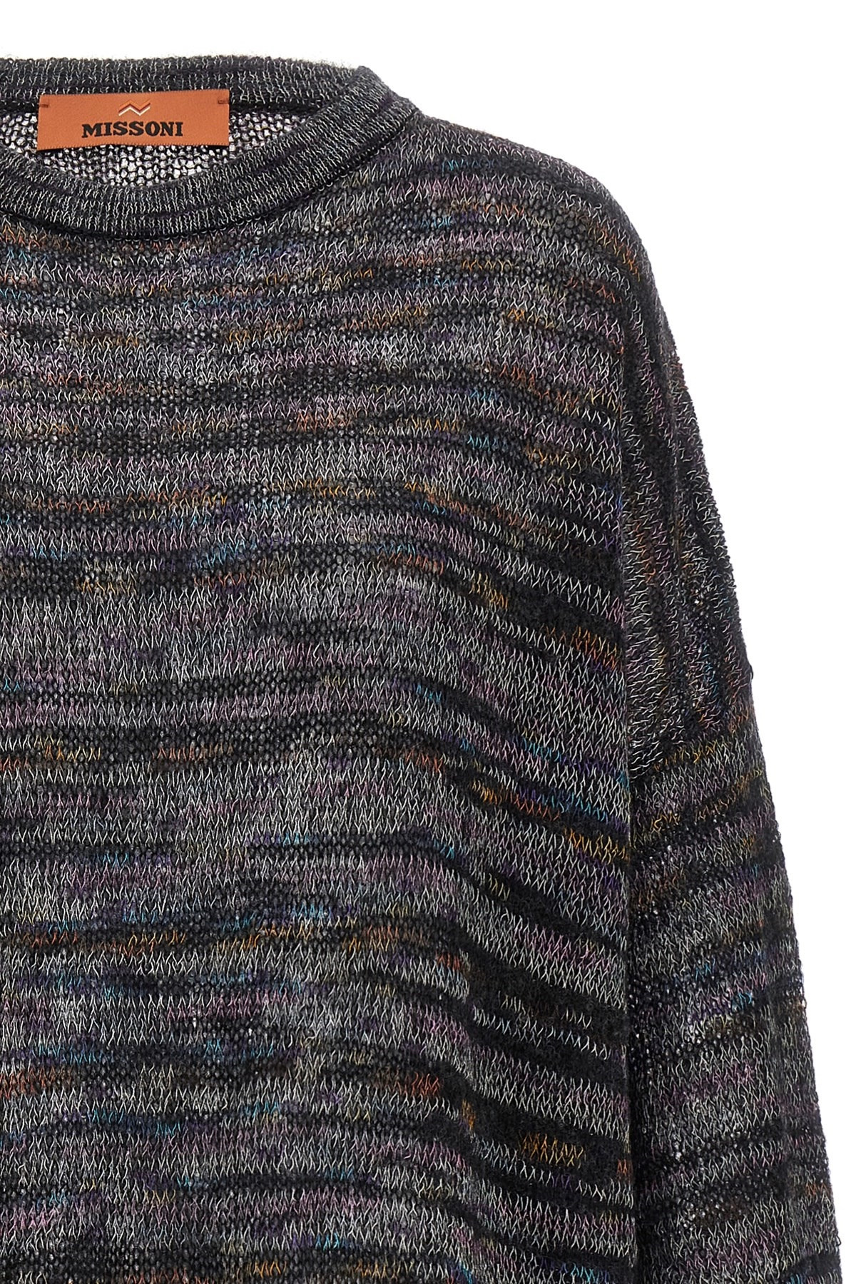 Tie-dye pattern sweater - 4