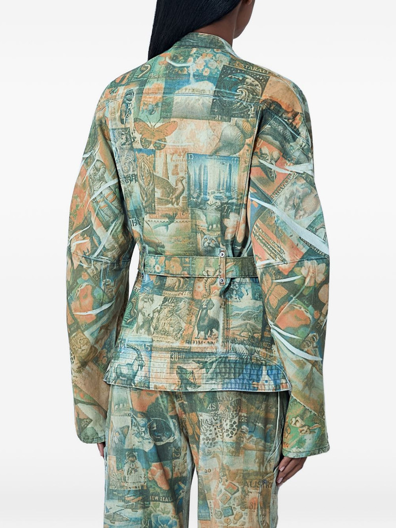 x Levi's Carina belt-detail jacket 3
