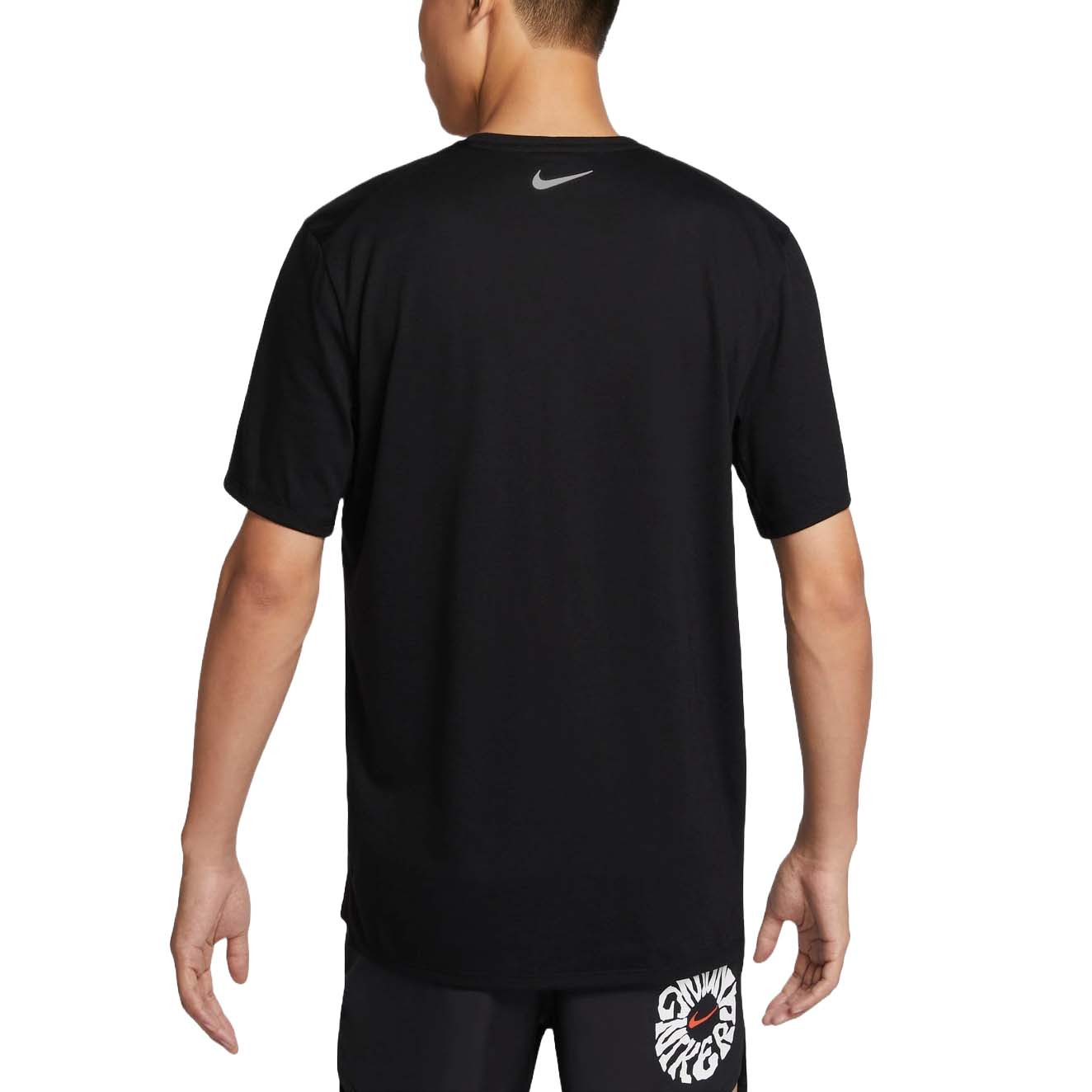 Nike Rise 365 Run Energy Dri-FIT Running T-Shirt Asia Sizing 'Black' FZ1081-010 - 2