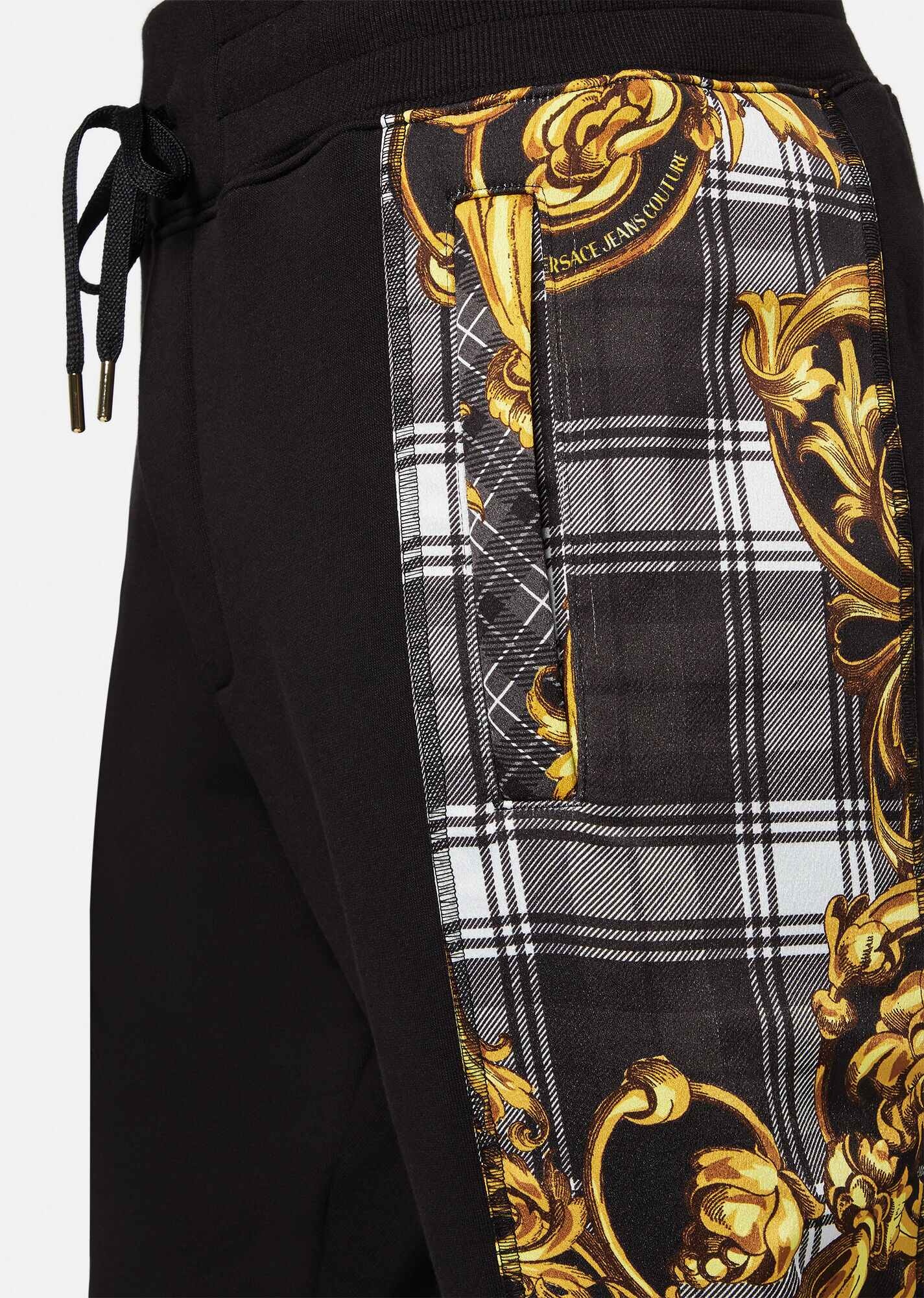 Tartan Baroque Accent Sweatpants - 5