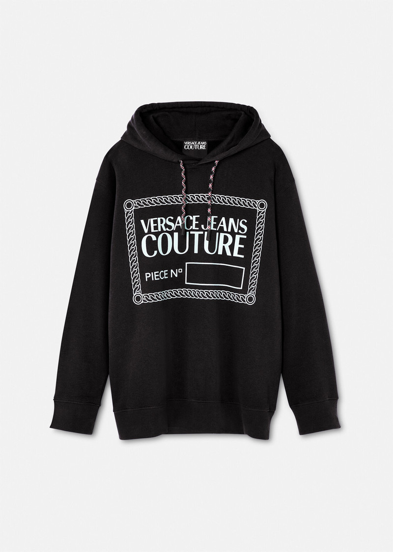 Piece Number Logo Hoodie - 1